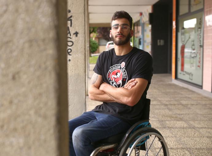 El gallego Manu Lorenzo, con opciones de ir a los Juegos Paralímpicos de Tokio, aspira a todo con el Bidaideak Bilbao BSR.