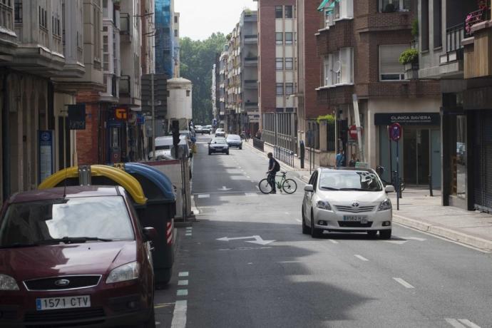 Vista de la calle Manuel Iradier