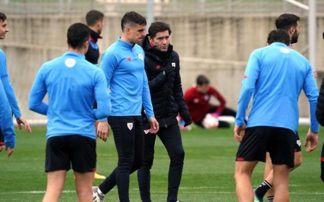 Marcelino espera ganar el partido del miércoles en San Mamés, en el que se jugarán Athletic y Real Madrid un puesto en semifinales de Copa