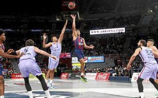 El Baskonia no juega un partido oficial desde que se impuso al Barça el pasado 30 de diciembre en Euroliga. Foto: Jorge Muñoz