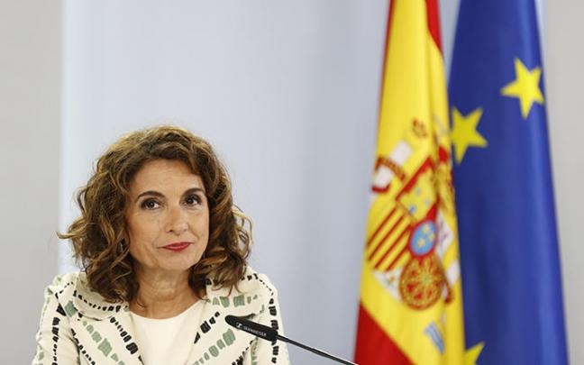 La ministra María Jesús Montero. La ministra María Jesús Montero.