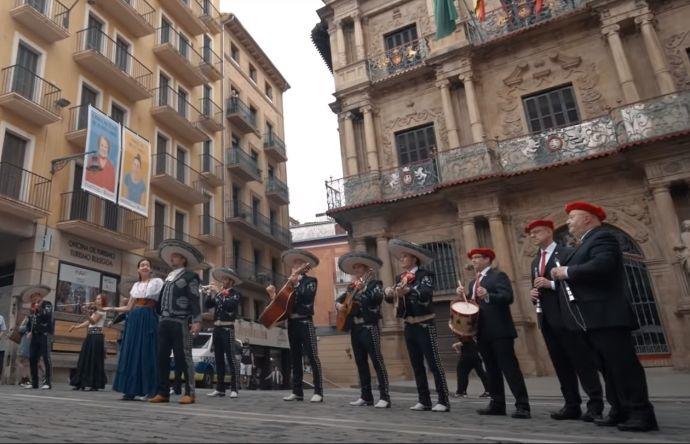 Fotograma del videoclip de Mariachi Zacatecas