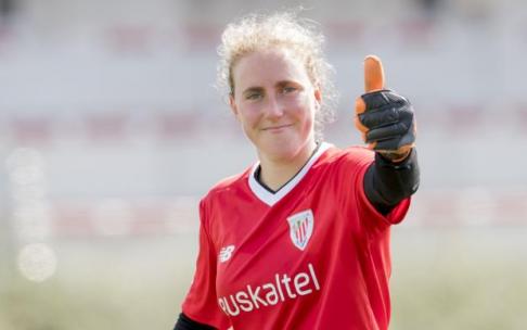 Mariasun Quiñones, portera del Athletic.