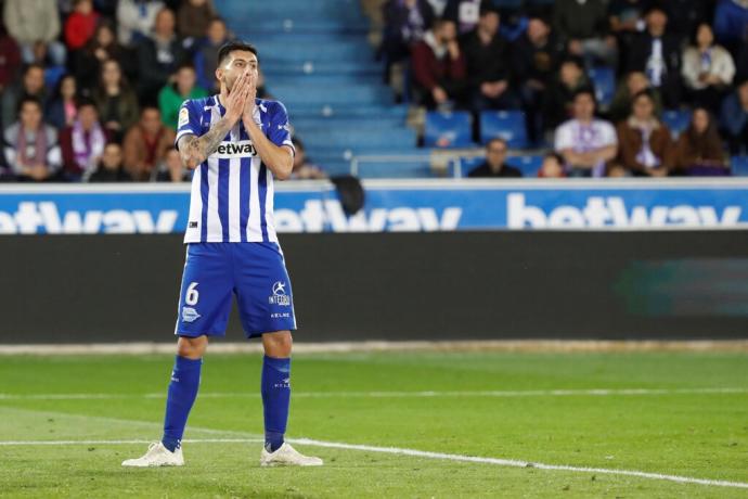 Maripán, en su etapa en el Alavés