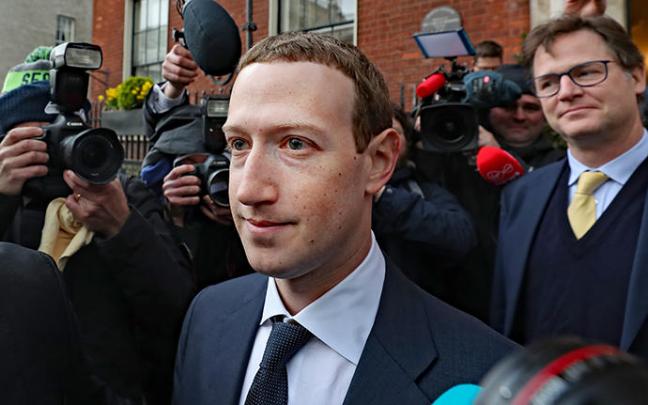Imagen de archivo de Mark Zuckerberg en Irlanda. Imagen de archivo de Mark Zuckerberg en Irlanda.