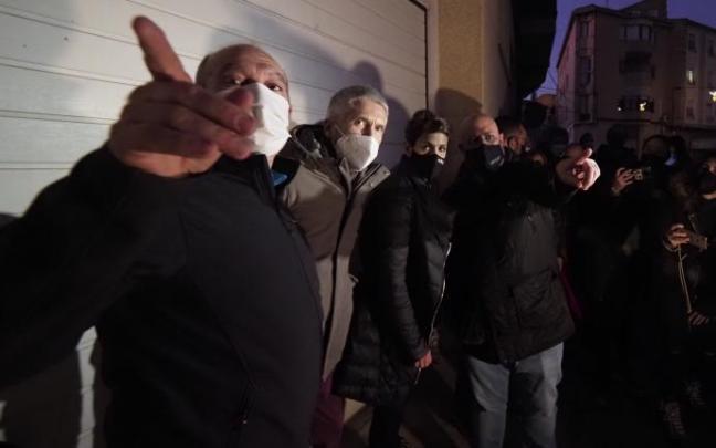 Visita del ministro Grande Marlaska a las zonas navarras afectadas por las inundaciones