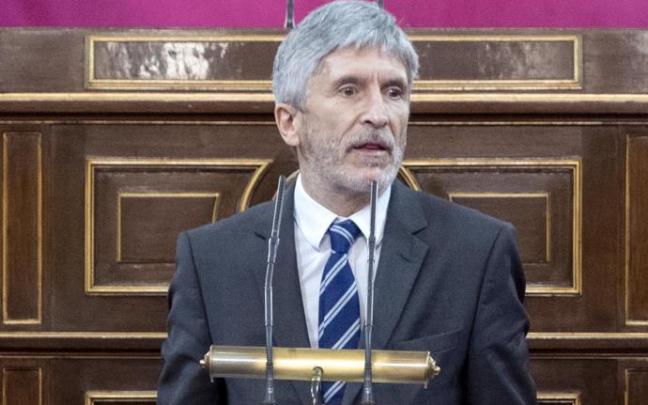 El ministro de Interior, Fernando Grande-Marlaska. El ministro de Interior, Fernando Grande-Marlaska.