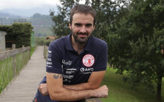 El hasta ahora entrenador del Ampo Ordizia, Iñigo Marotias. El hasta ahora entrenador del Ampo Ordizia, Iñigo Marotias.
