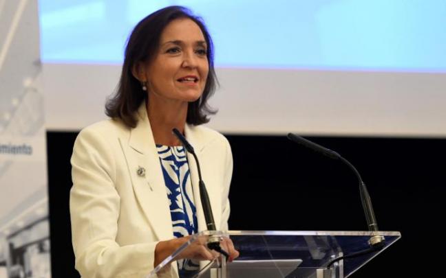 La ministra de Industria, Comercio y Turismo, Reyes Maroto. La ministra de Industria, Comercio y Turismo, Reyes Maroto.
