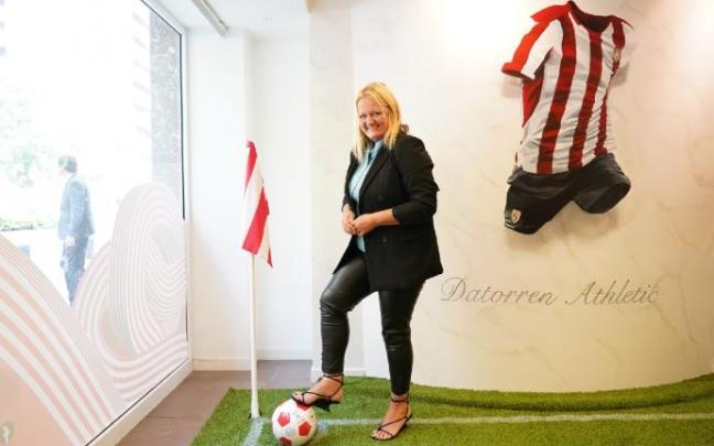 Marta Areizaga, aspirante a vicepresidenta tercera del club rojiblanco con Iñaki Arechabaleta