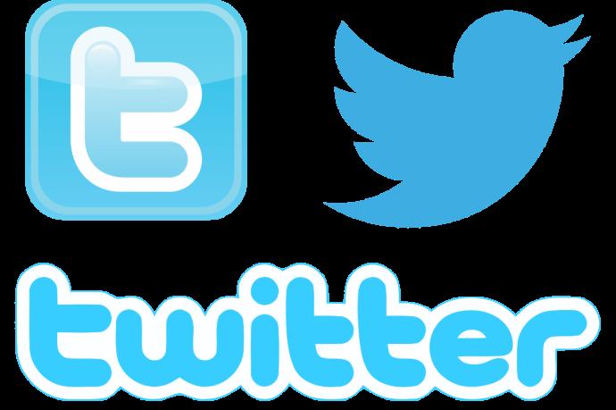 Distintos logotipos de la red Twitter.