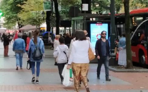 El mapa del territorio vizcaino se tiñe cada vez más de rojo por el coronavirus