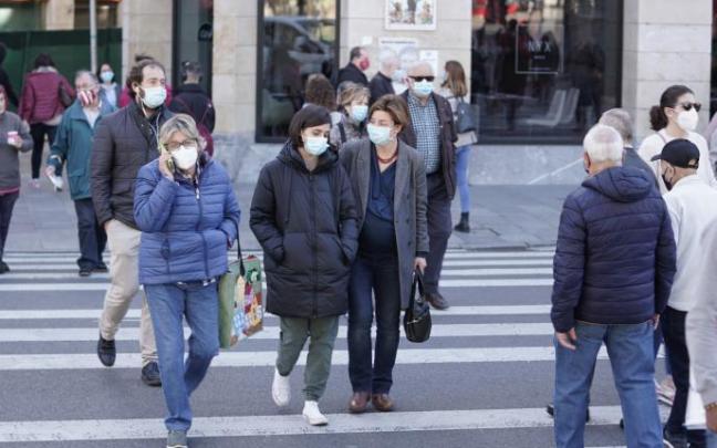 La mascarilla volvió a ser obligatoria en exteriores el pasado 25 de diciembre La mascarilla volvió a ser obligatoria en exteriores el pasado 25 de diciembre