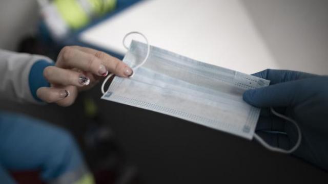 Imagen de una mascarilla.