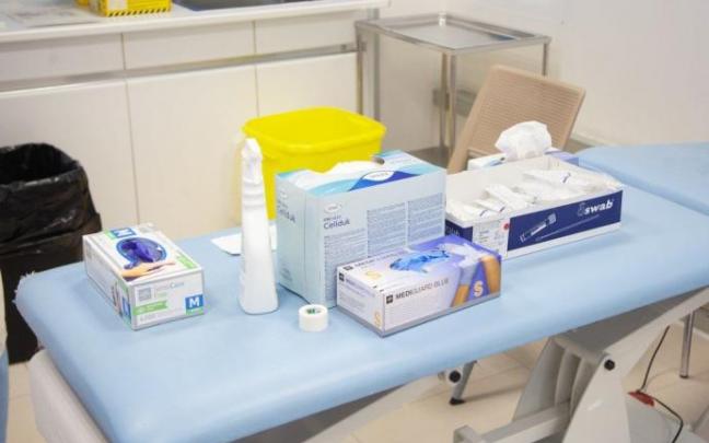 Material utilizado para la realización de test PCR.