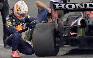 Verstappen, tras ganar.