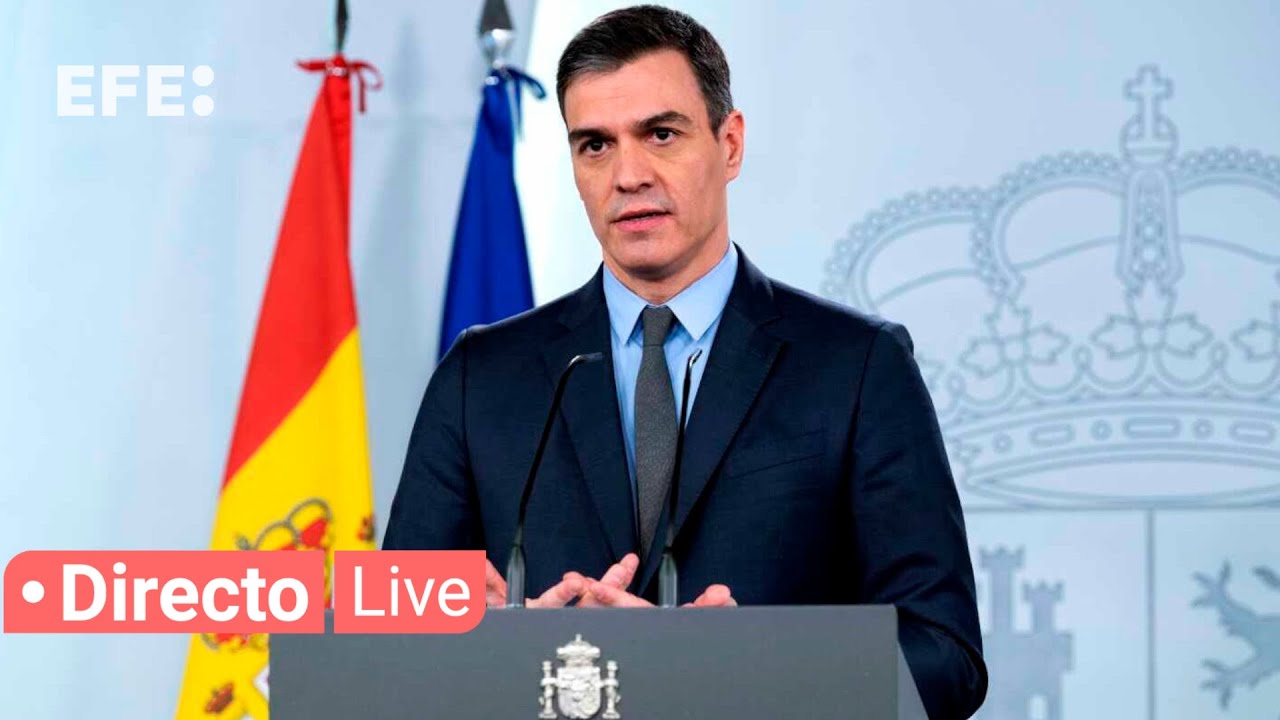 🔴📡 Pedro Sánchez comparece tras la reunión extraordinaria del Consejo de Ministros