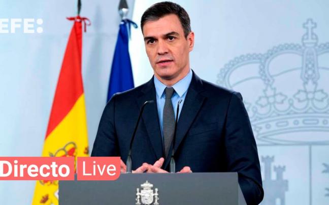 🔴📡 Pedro Sánchez comparece tras la reunión extraordinaria del Consejo de Ministros