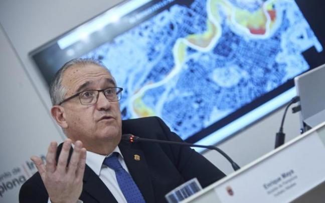 El alcalde Maya, en una rueda de prensa anterior.