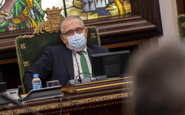 Enrique Maya, alcalde de Pamplona.