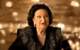Montserrat Caballé, en el anuncio de la Lotería. Montserrat Caballé, en el anuncio de la Lotería.