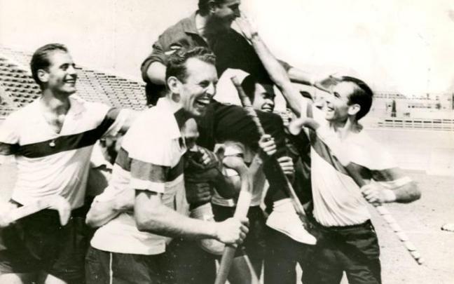 La delegación de hockey hierba logró la única medalla estatal en los Juegos de Roma.