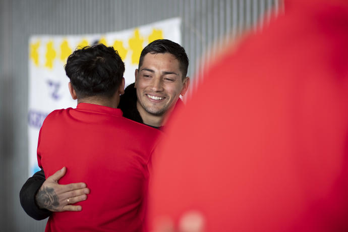 El Chimy se vuelca con la última obra social de Osasuna