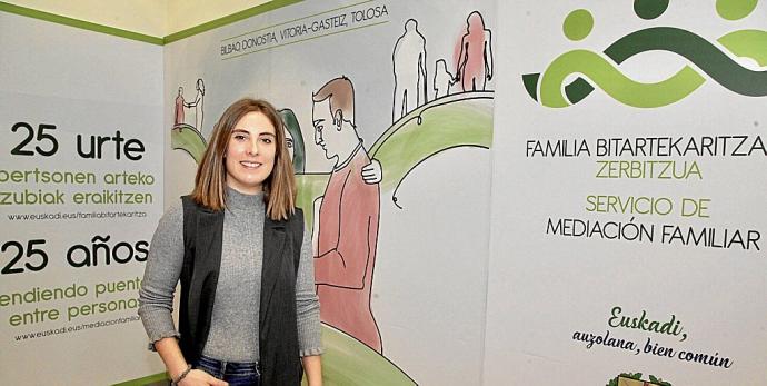 “Cuando se sientan a hablar, es muy probable (97%) que lleguen a acuerdos” Elia BarinagarrementeriaMediadora