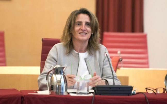 La vicepresidenta tercera y ministra para la Transición Ecológica, Teresa Ribera.