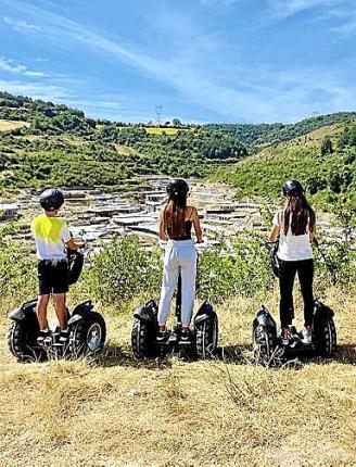 Un grupo de segway. Foto: Cedida