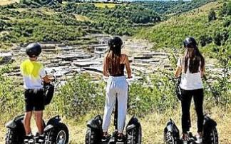 Un grupo de segway. Foto: Cedida