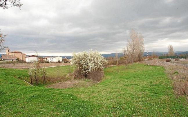 La próxima actuación va a ser en el ámbito de Margarita, al fondo. Foto: Josu Chavarri
