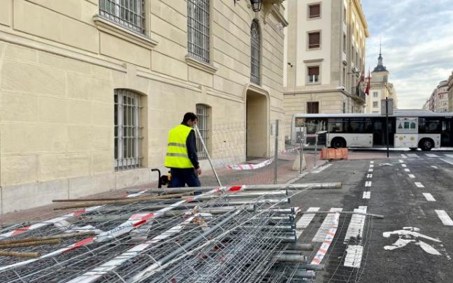 Inicio de las obras.