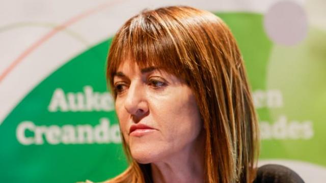 Idoia Mendia, vicelehendakari segunda y consejera de Trabajo y Empleo.