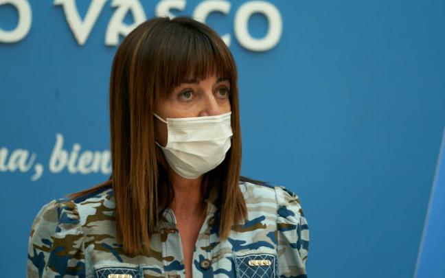 Idoia Mendia, consejera de Trabajo y Empleo. Idoia Mendia, consejera de Trabajo y Empleo.