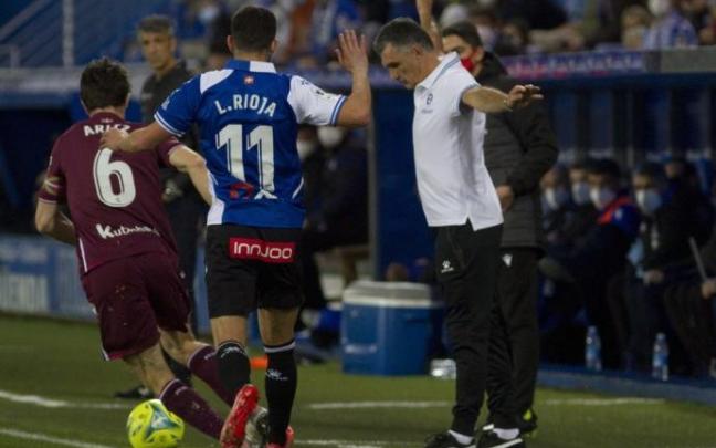 José Luis Mendilibar, entrenador del Alavés