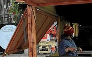 Uno de los puestos. Foto: Pilar Barco