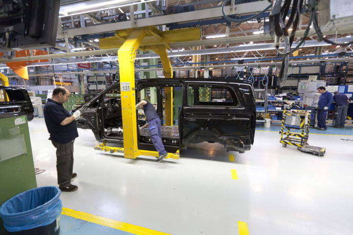 La planta de Mercedes-Benz en Vitoria, en una imagen de archivo