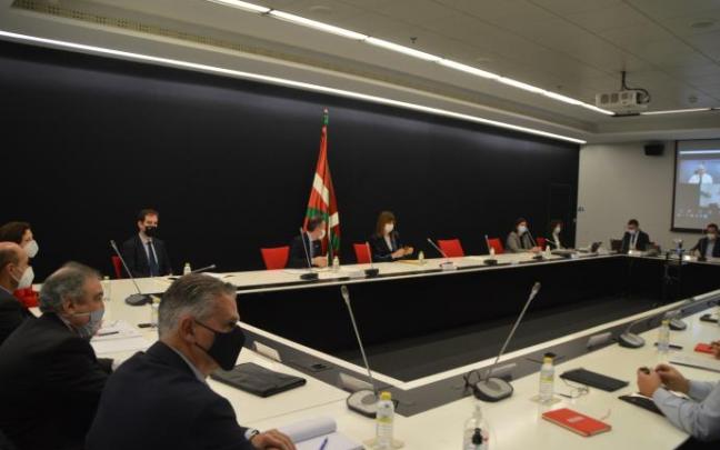 Reunión de la Mesa de Diálogo Social en una imagen de archivo.