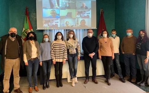 Reunión de la Mesa de Turismo, este viernes.