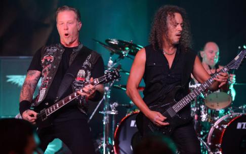 La banda de rock californiana, Metallica.