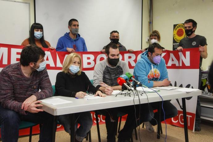 Rueda de prensa este lunes del sector del metal