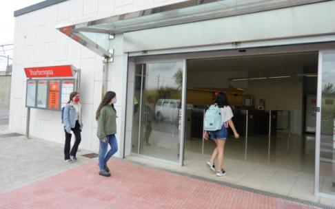 Imagen de archivo de la estación de metro de Ibarbengoa.