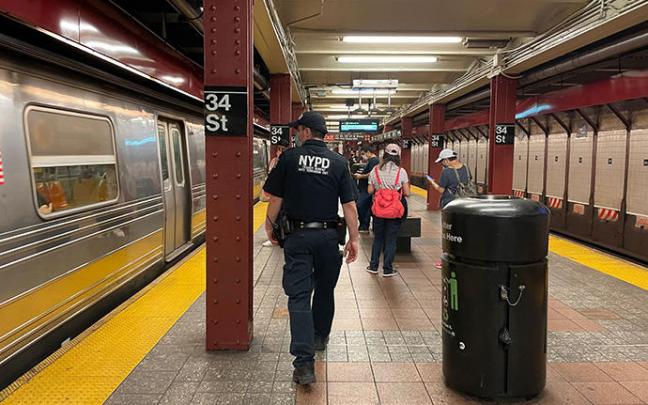 Imagen de archivo del metro de Nueva York.