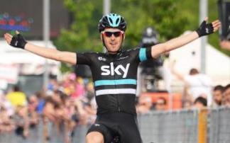 Nieve celebra una etapa del Giro de Italia en 2016. Nieve celebra una etapa del Giro de Italia en 2016.