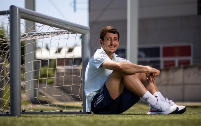 Mikel Oyarzabal, en la concentración de la selección en Madrid Mikel Oyarzabal, en la concentración de la selección en Madrid