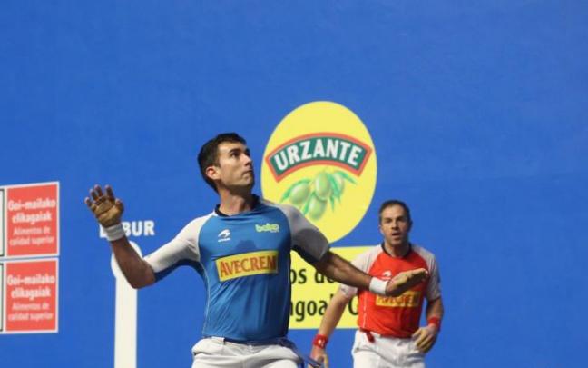 Mikel Urrutikoetxea estuvo soberbio en la primera semifinal del Torneo de San Fermín. Mikel Urrutikoetxea estuvo soberbio en la primera semifinal del Torneo de San Fermín.
