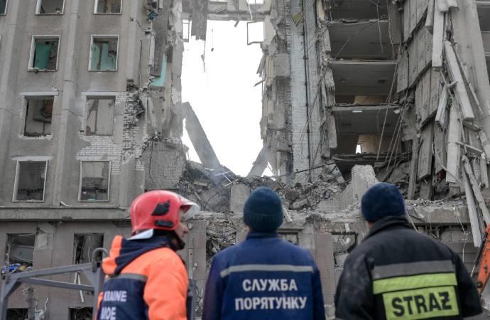 Ataque a un edificio administrativo del gobierno regional de Mykolaiv.