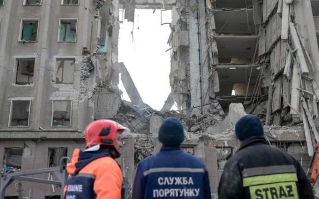 Ataque a un edificio administrativo del gobierno regional de Mykolaiv.