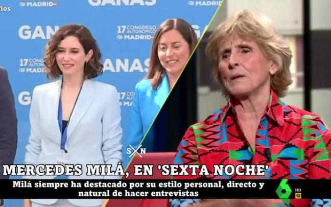 Mercedes Milá acudió anoche a 'laSexta Noche'.